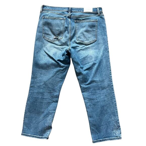 Pistola Women’s Distressed Jeans Light Medium Wash Size 32 - Picture 2 of 11